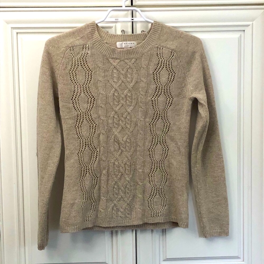 Kenar cable knit sweater